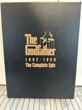 The Godfather Complete Epic Box Set - Black